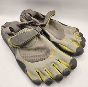 Vibram FiveFingers‎ KMD Sport Barefoot Shoes Grey & Yellow W38 7.5